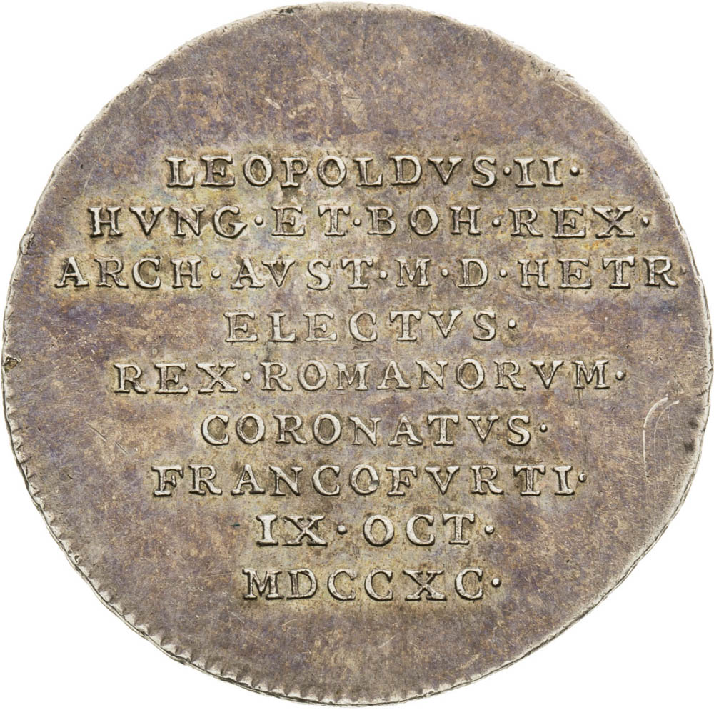 Silver Token 1790 - front