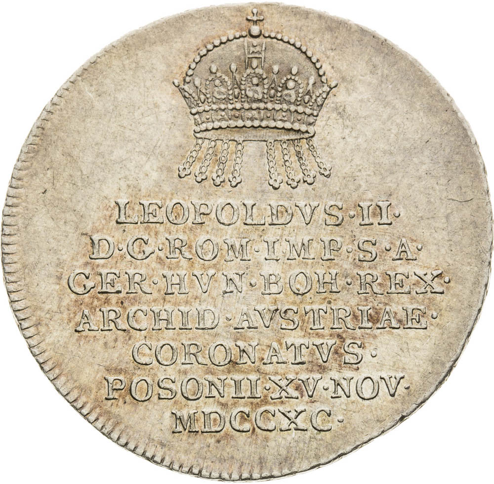 Silver Token 1790 - front