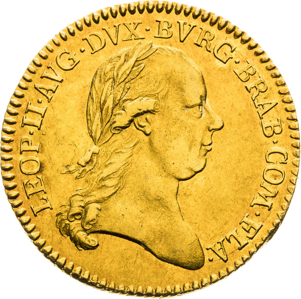 Zlatý žetón 1791 (Dukát) - averz