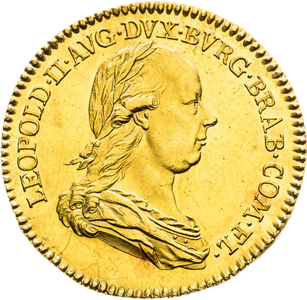 Zlatý žetón 1791 (1 1/2 Dukát) - averz