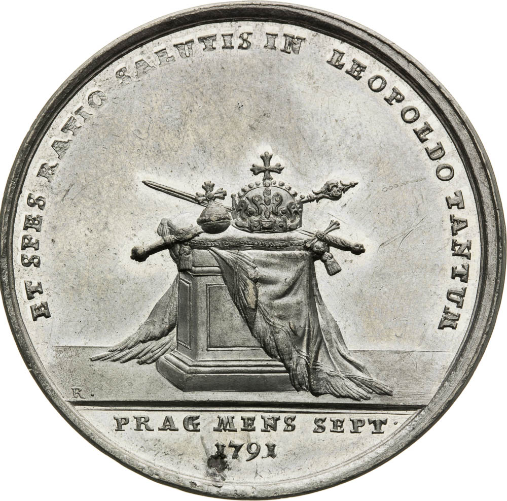 Medaile 1791 - reverz