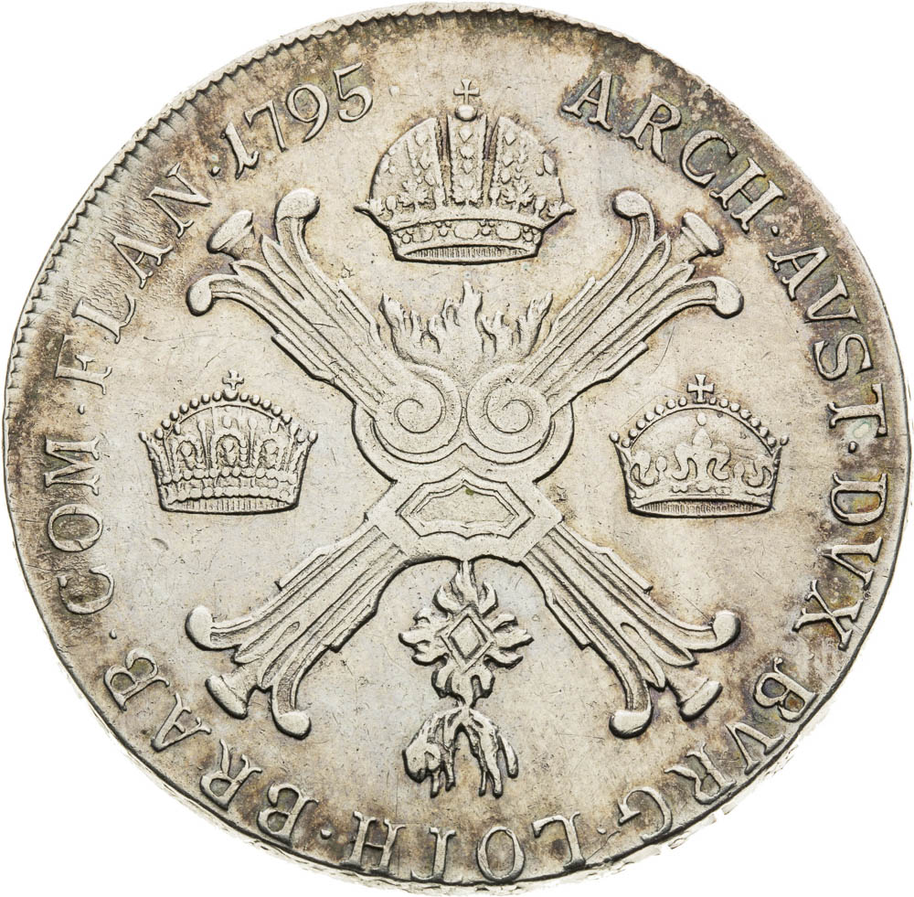 1/2 Thaler 1795 - back