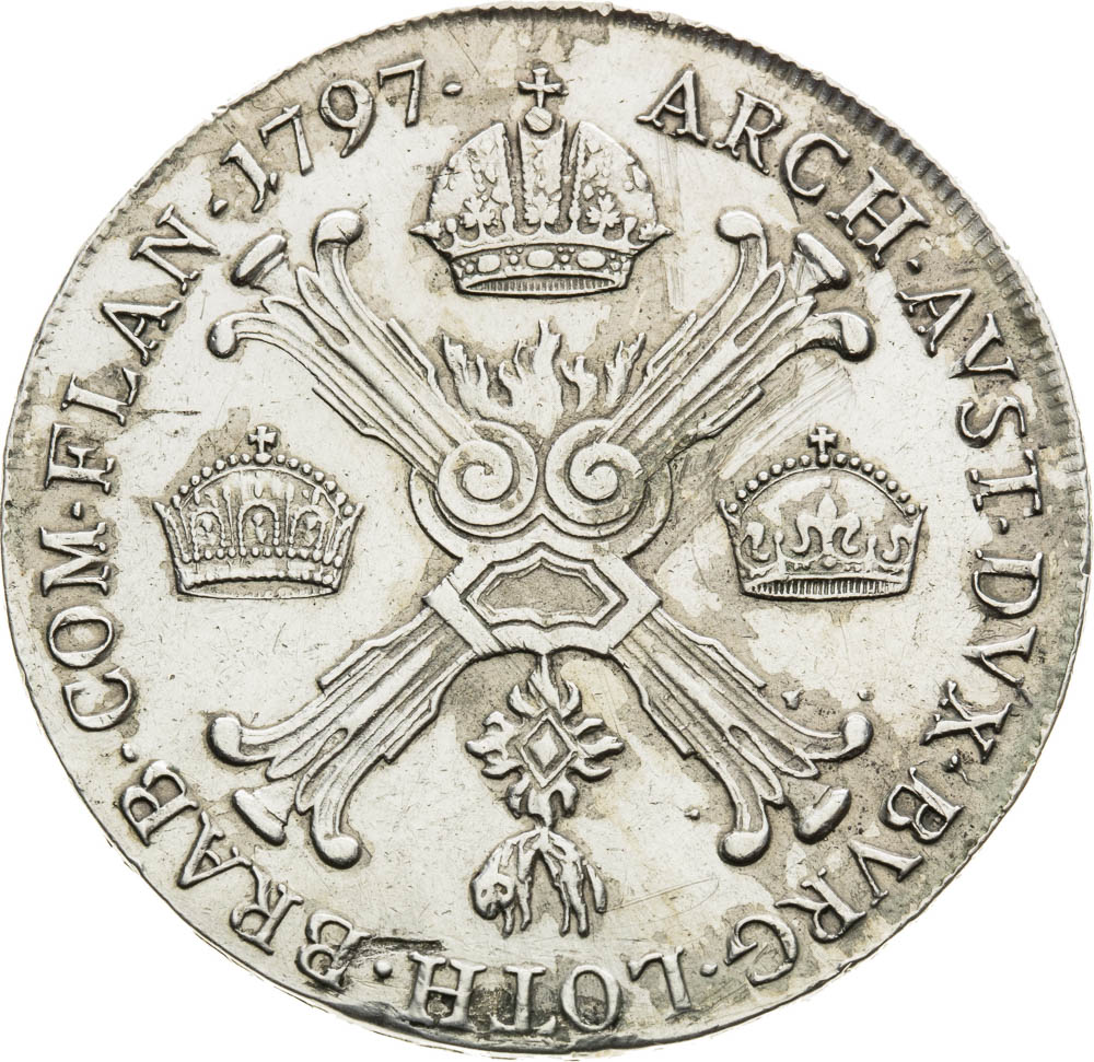 1/2 Thaler 1797 - back