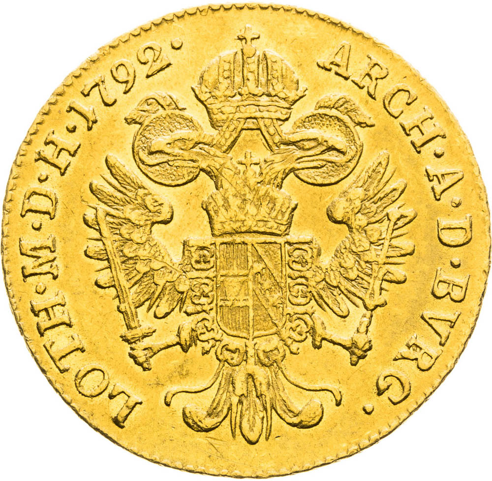 Ducat 1792 - back