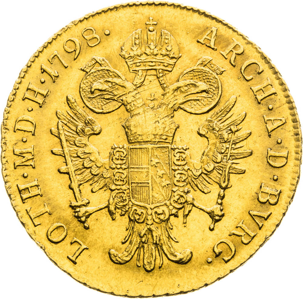 Ducat 1798 - back