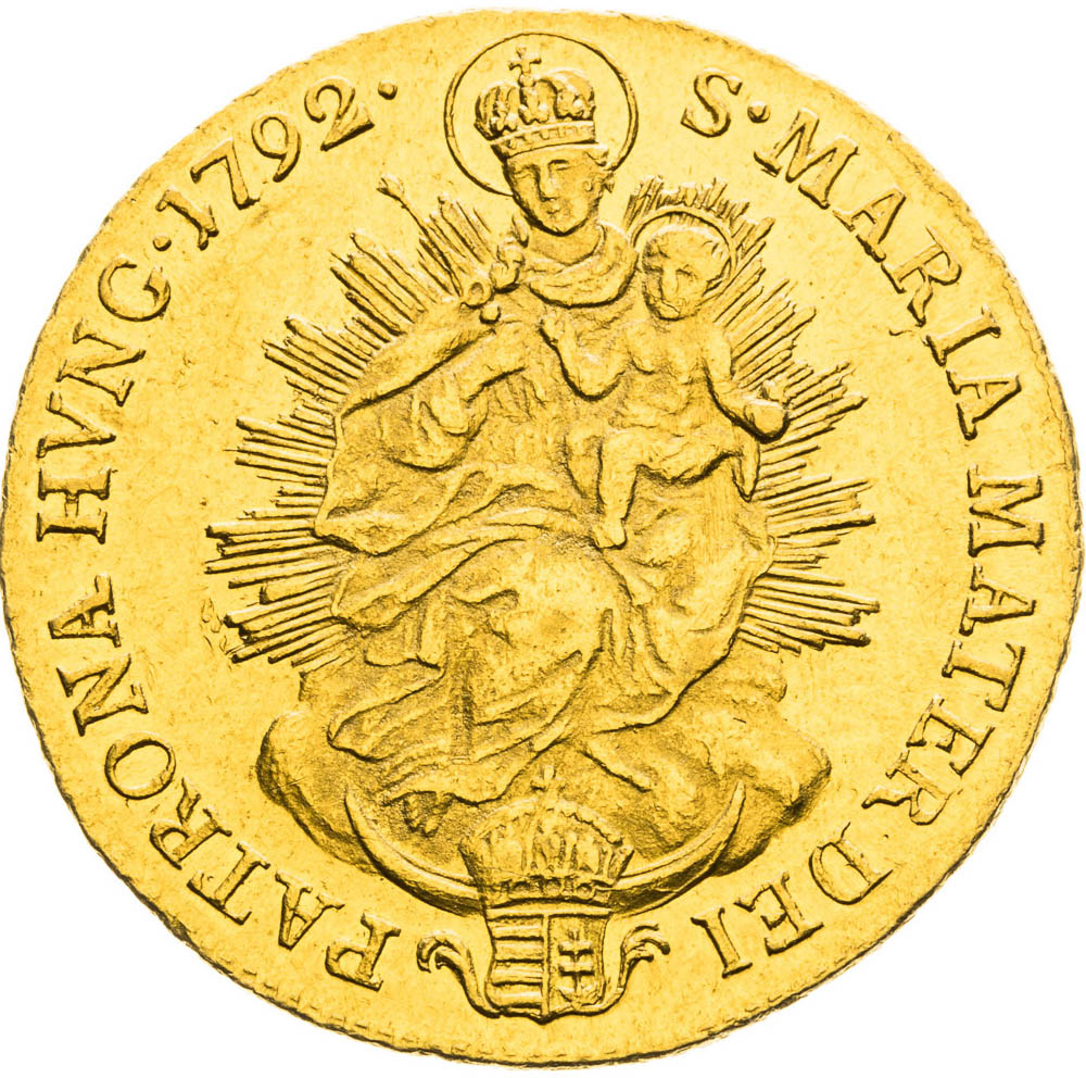 Ducat 1792 - back