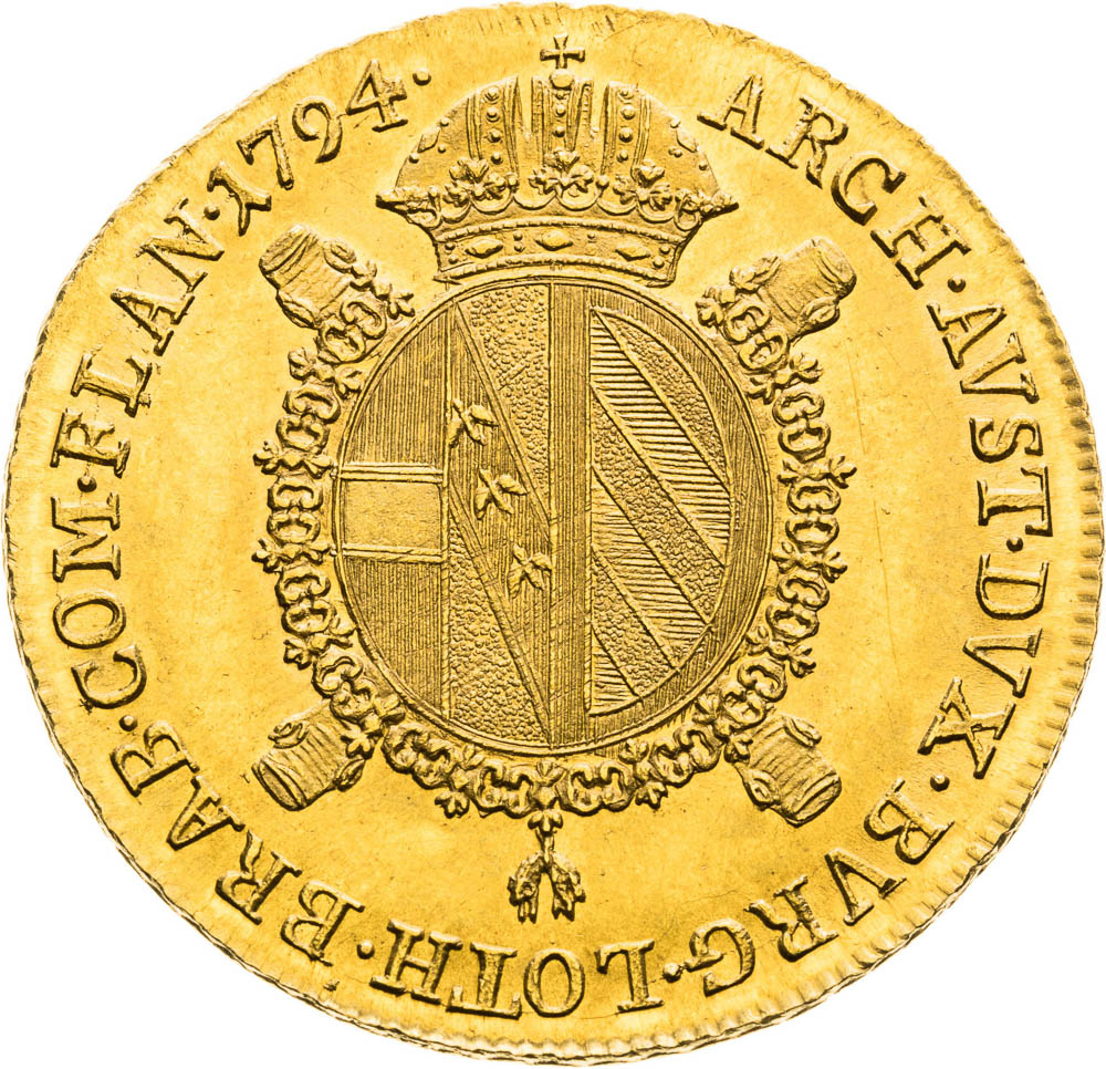 Souverain d'Or 1794 - back
