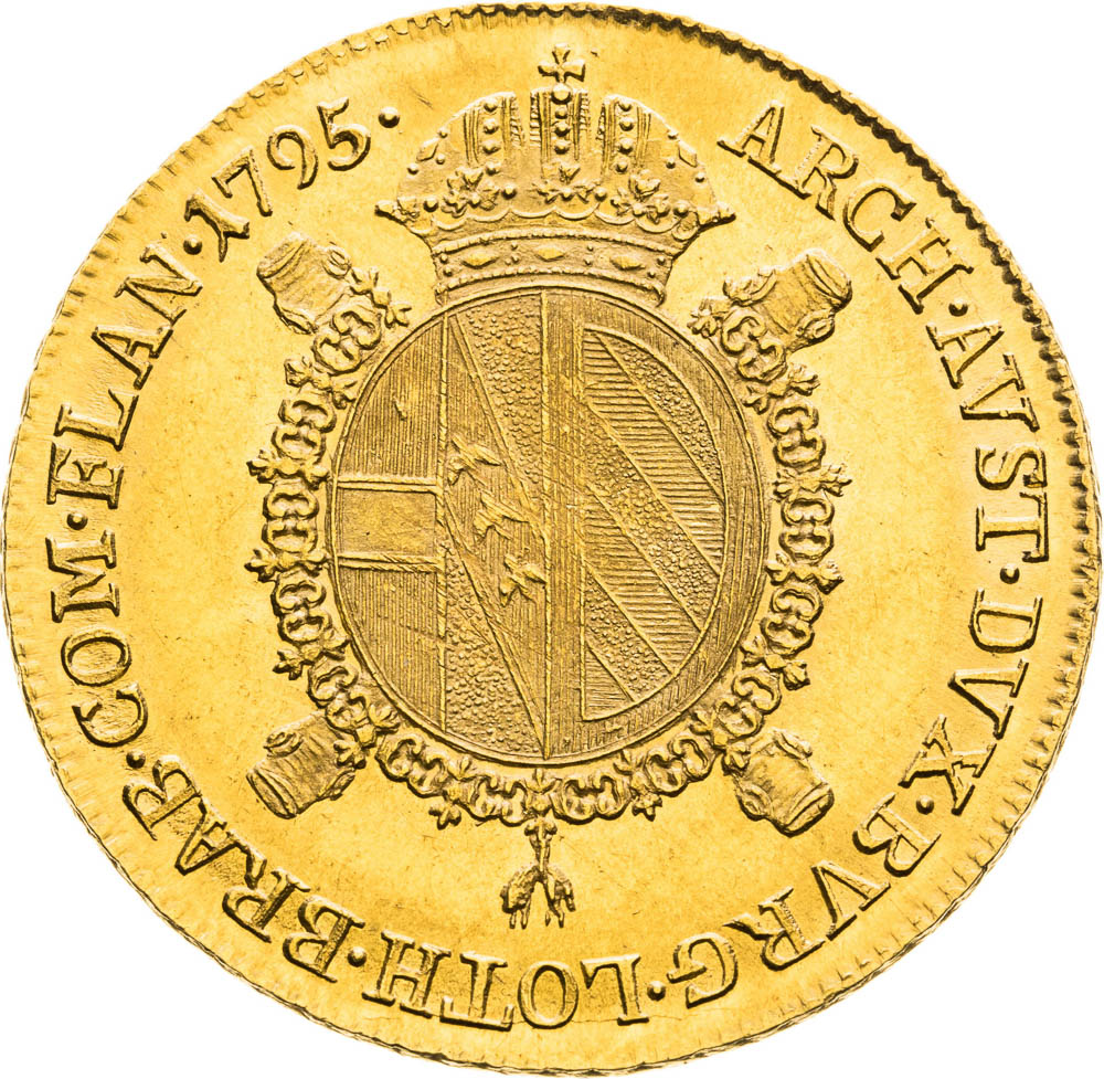 Souverain d'Or 1795 - back