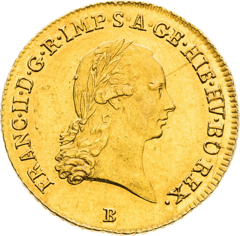 1/2 Souverain d'Or 1795 - front