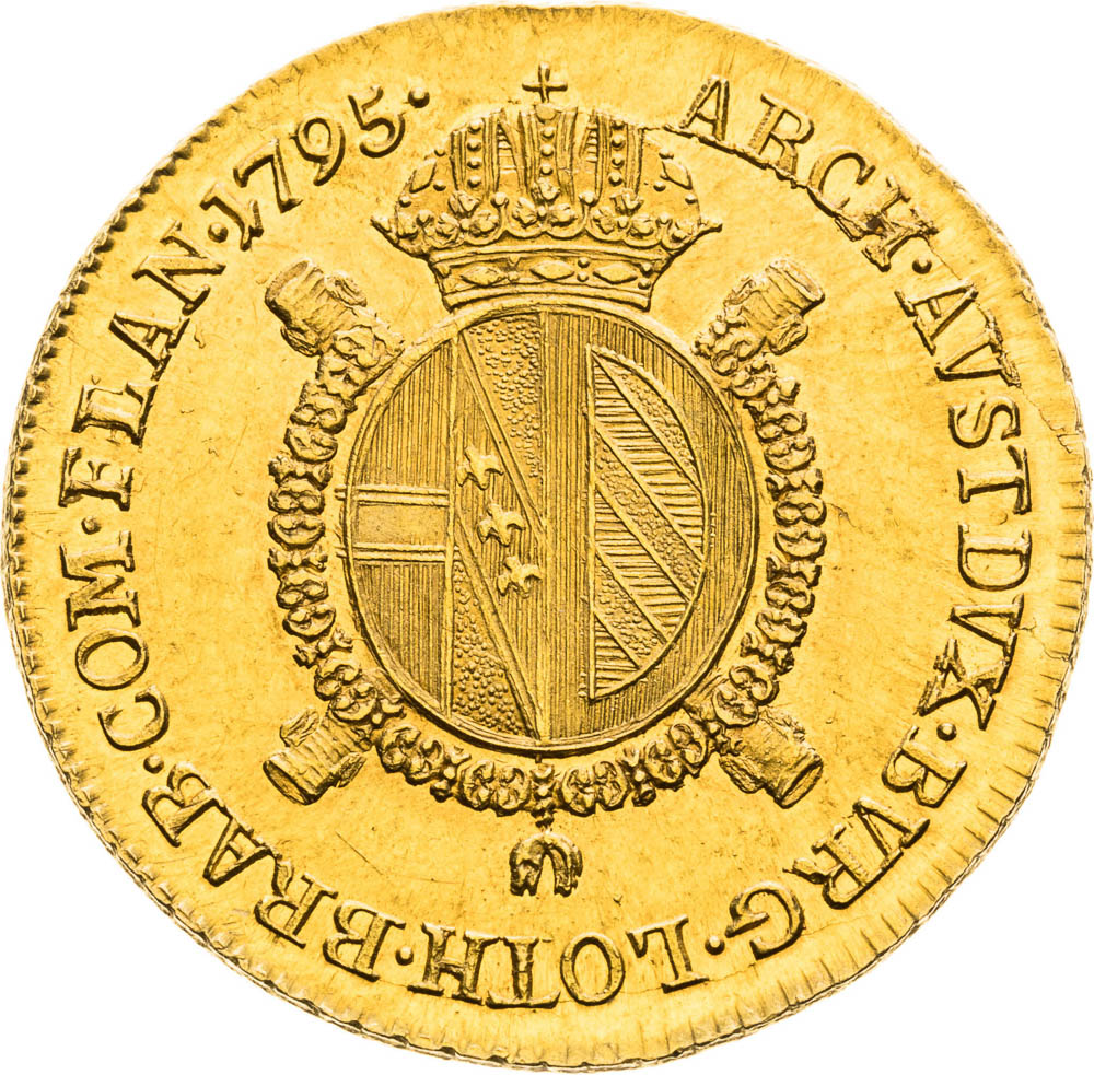 1/2 Souverain d'Or 1795 - back