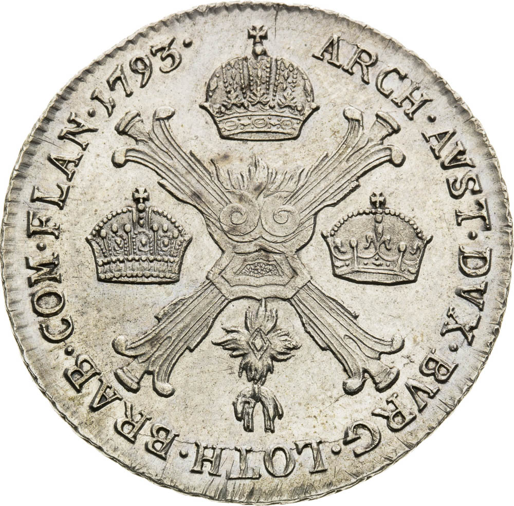 1/4 Thaler 1793 - back