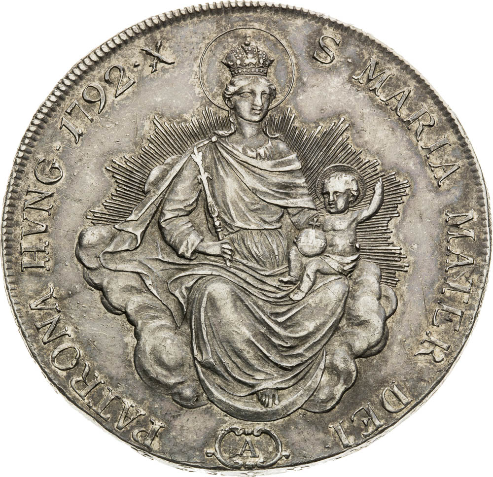 Thaler 1792 - back
