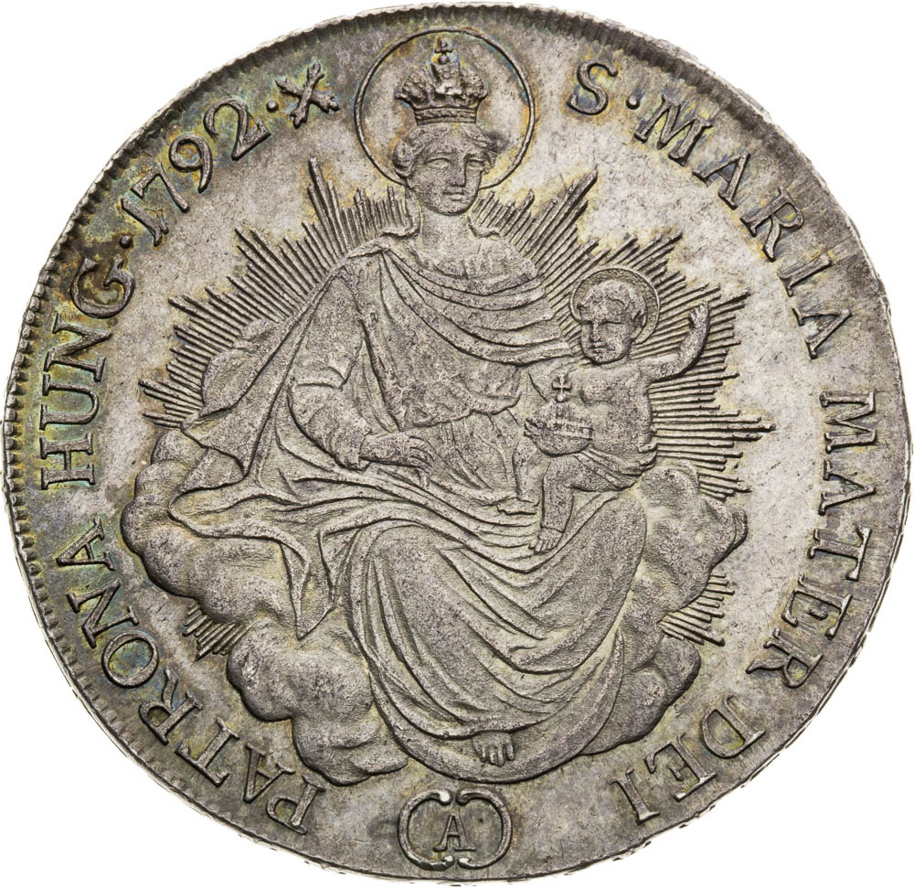1/2 Thaler 1792 - back