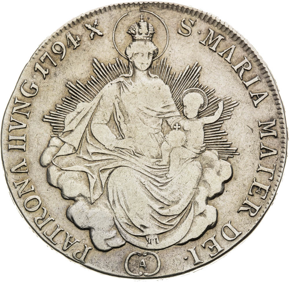 1/2 Thaler 1794 - back