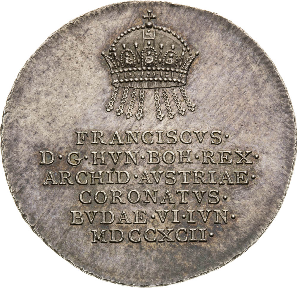 Silver Token 1792 - front