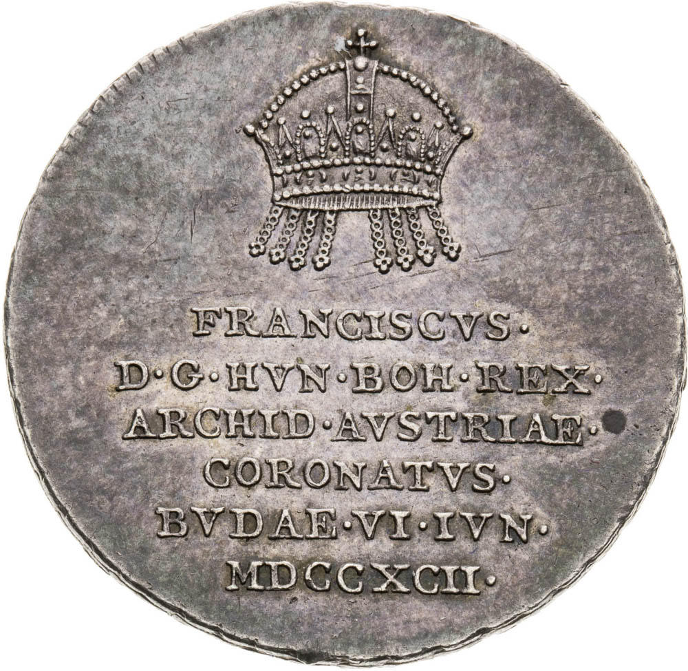 Silver Token 1792 - front