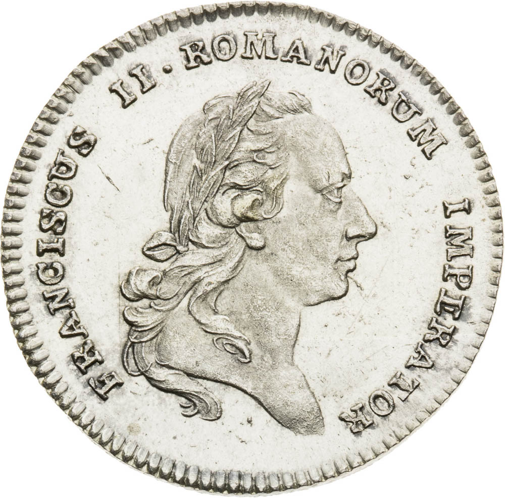 Silver Token 1792 - front