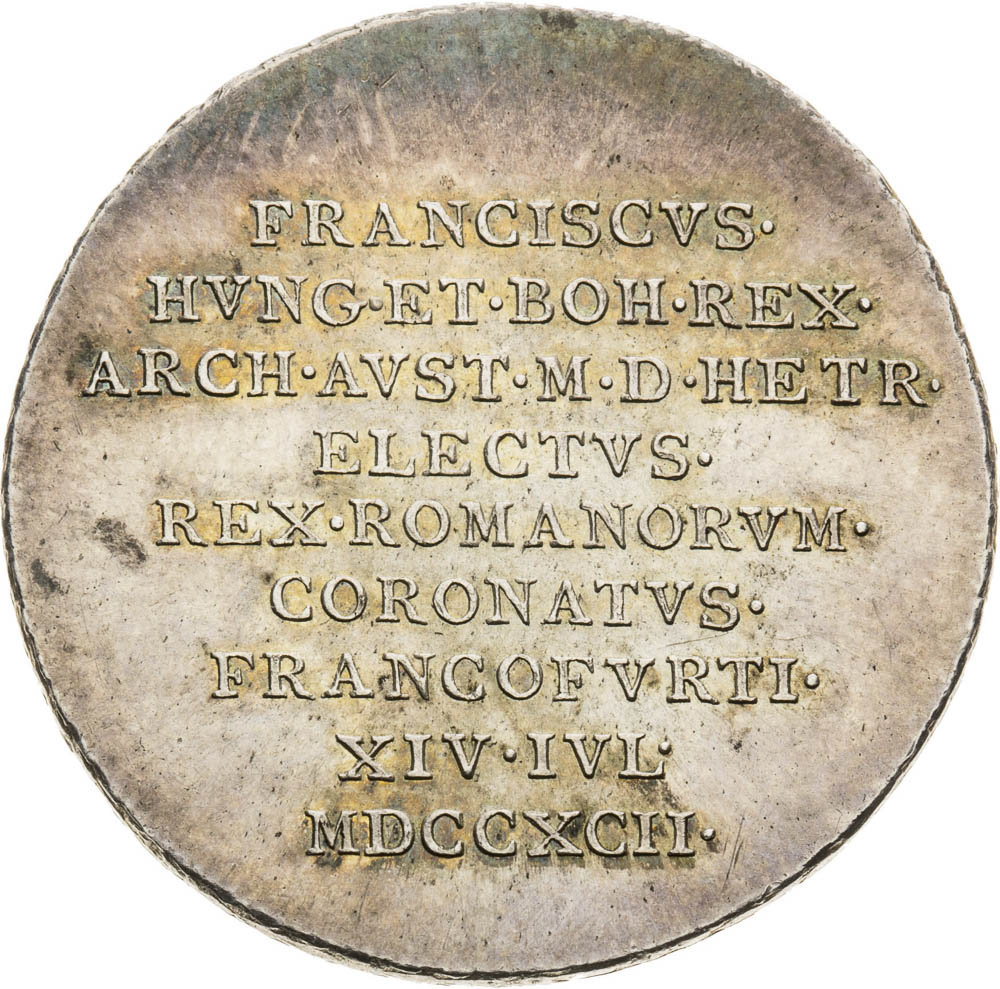 Silver Token 1792 - front