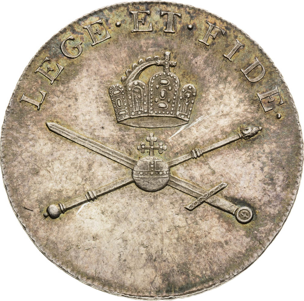 Silver Token 1792 - back