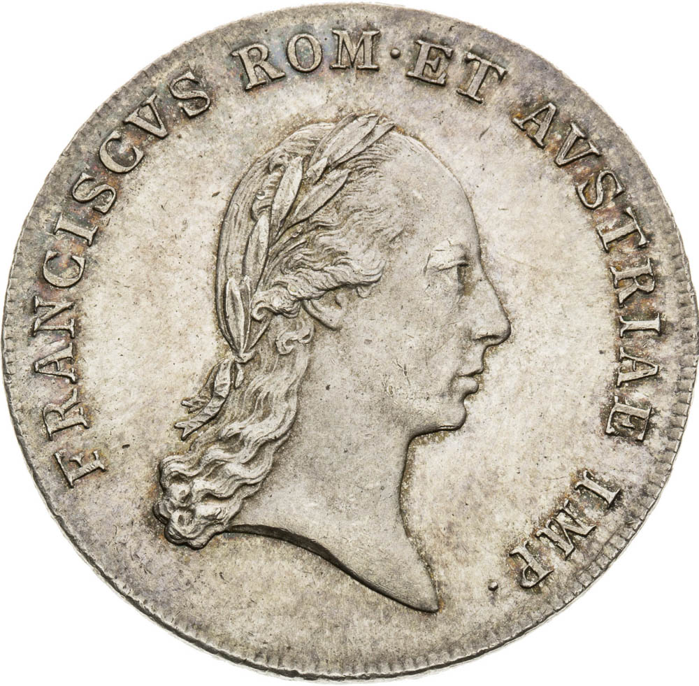Stříbrný žeton 1804 - avers