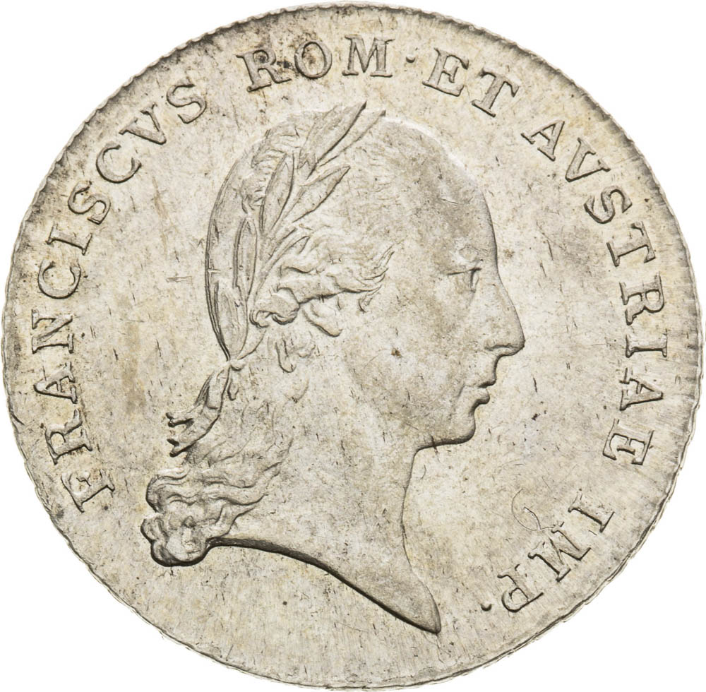 Stříbrný žeton 1804 - avers