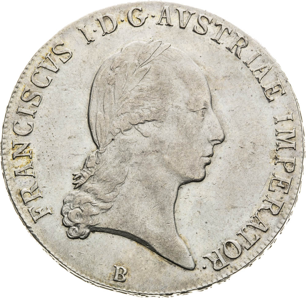 Tolar 1821 - avers