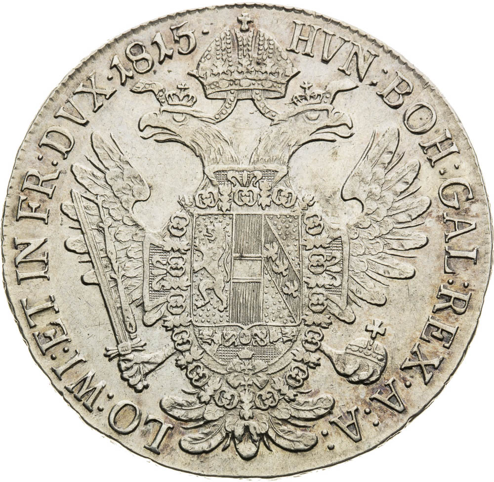 1/2 Tolar 1815 - revers