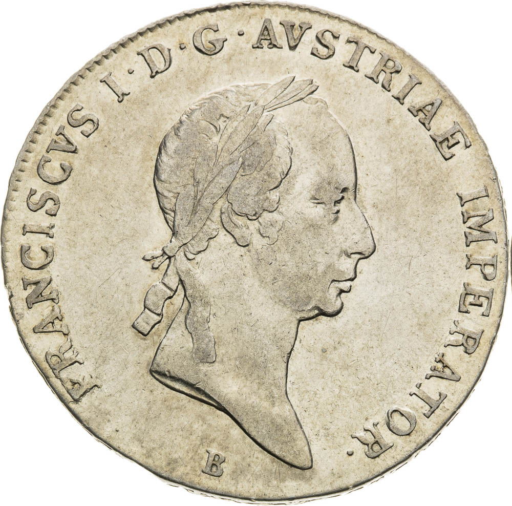 1/2 Tolar 1826 - avers