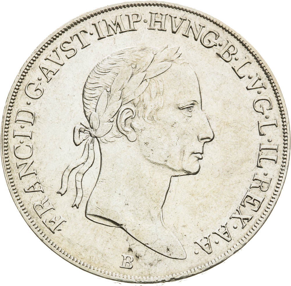 1/2 Thaler 1833 - front
