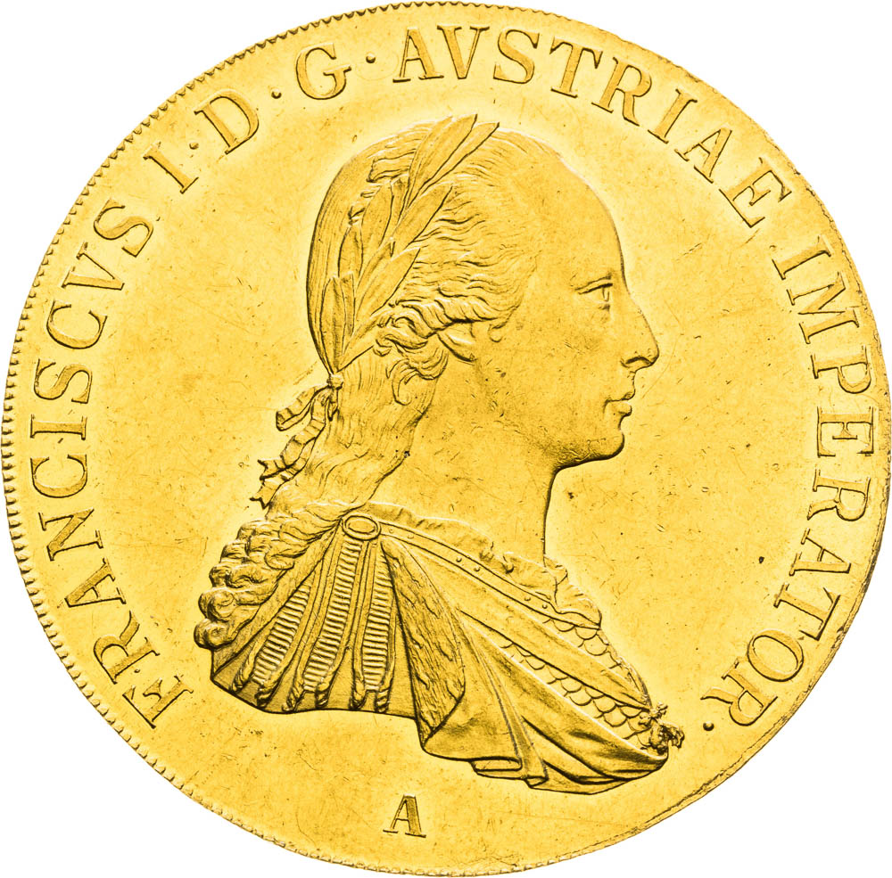 4 Dukát 1823 - avers