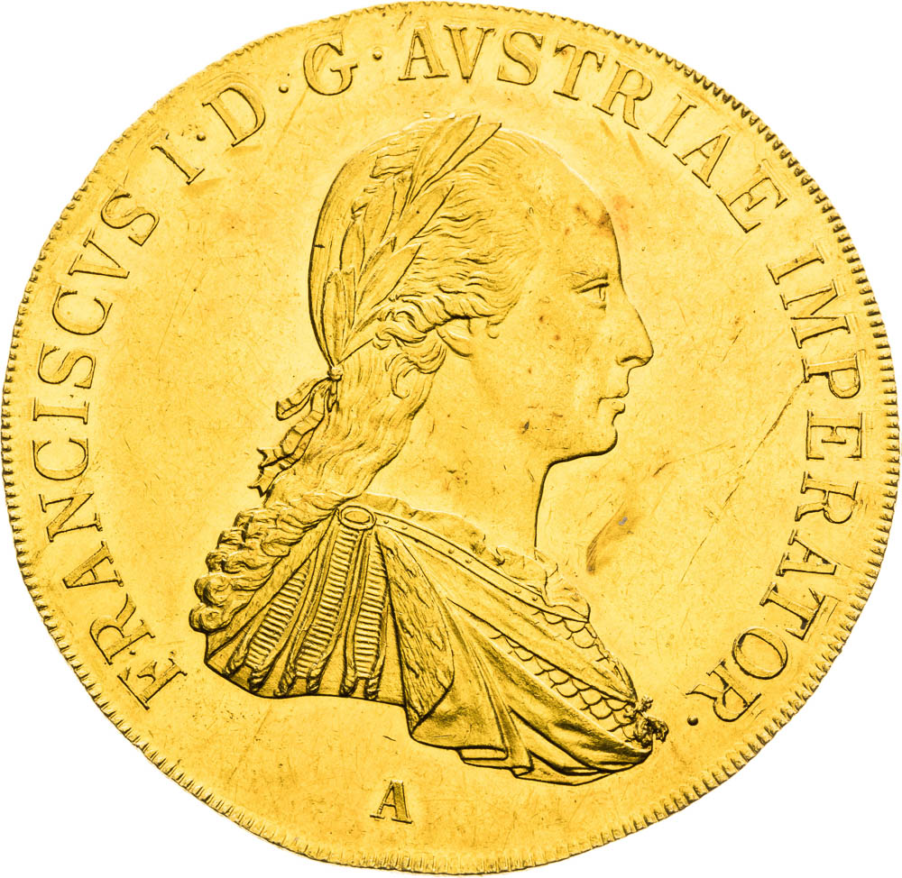 4 Dukát 1825 - avers