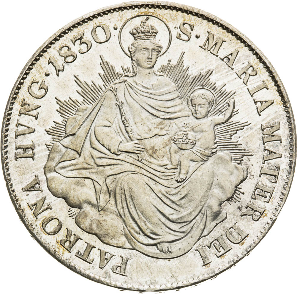 1/2 Thaler 1830 - back