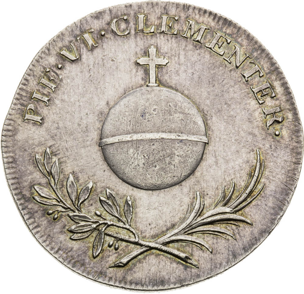 Stříbrný žeton 1825 - revers