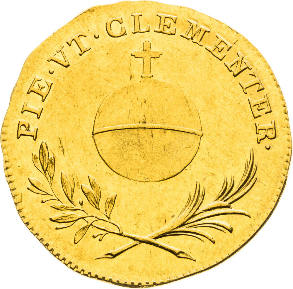  Zlatý žeton 1825 (3/4 Dukát) - revers
