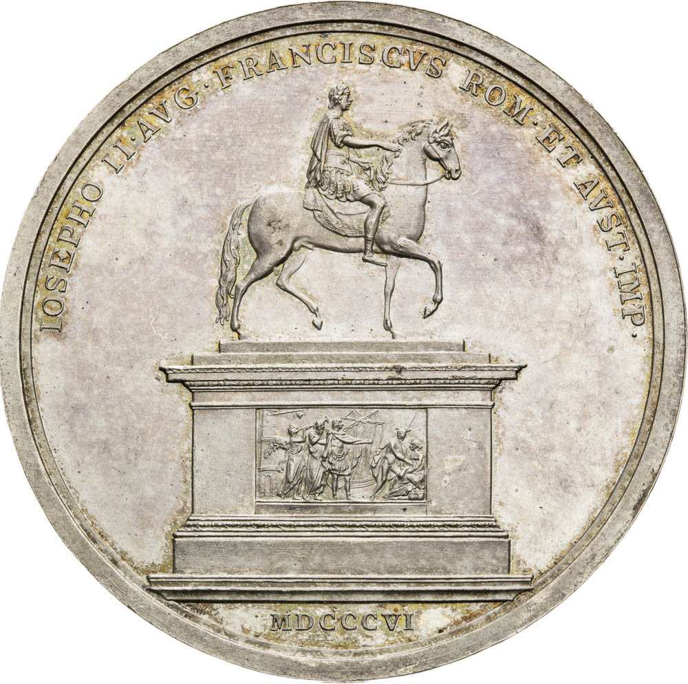 Stříbrná medaile 1806 - revers