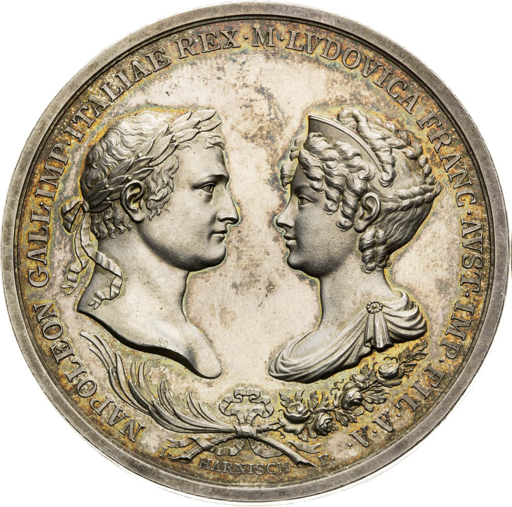 Stříbrná medaile 1810 - avers