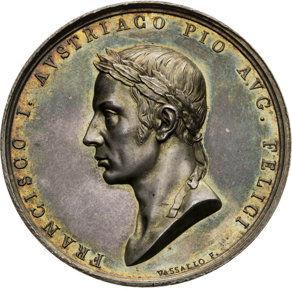 Stříbrná medaile 1815 - avers