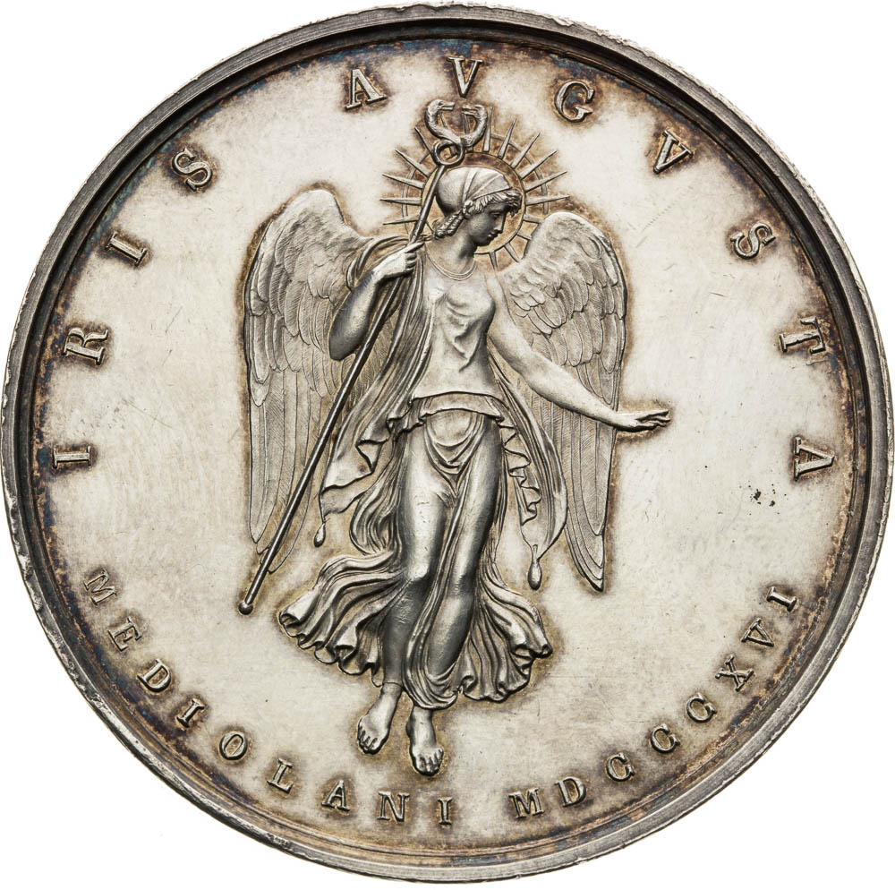 Stříbrná medaile 1816 - revers