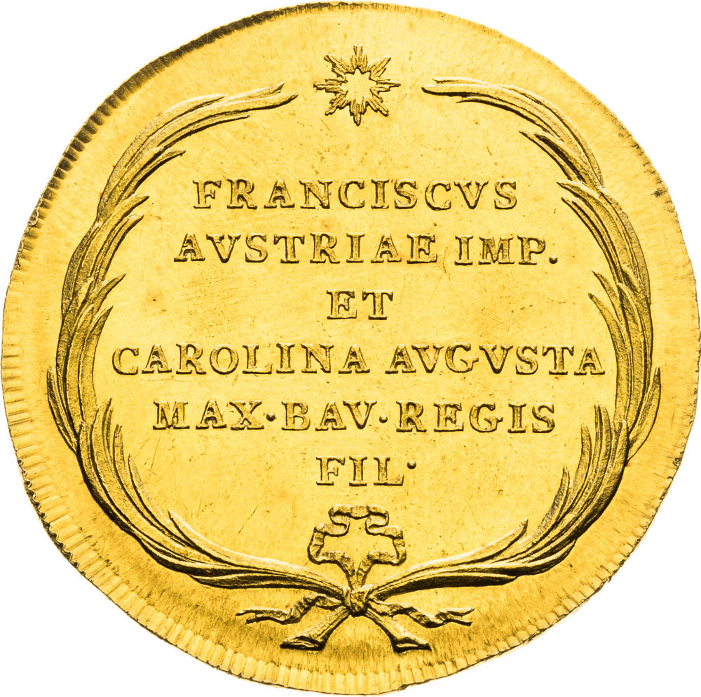 Zlatý žeton 1816 (3 Dukát) - avers