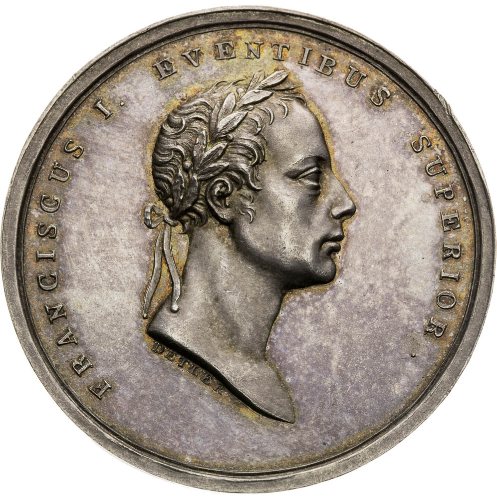 Stříbrná medaile 1816 - avers