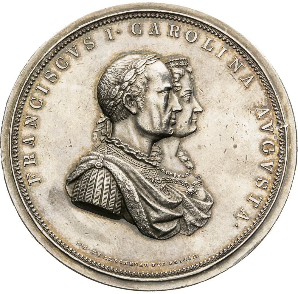 Stříbrná medaile 1833 - avers