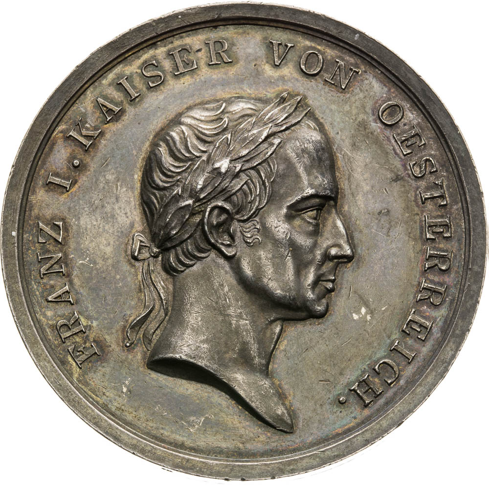Stříbrná medaile 1835 - avers