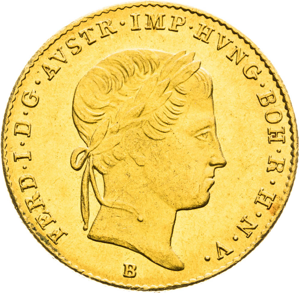 Dukát 1847 - avers
