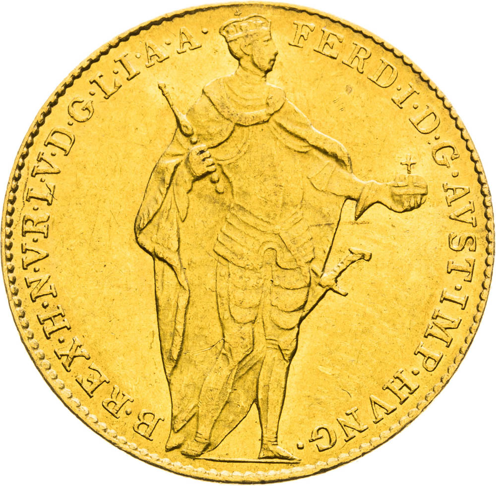 Dukát 1839 - avers