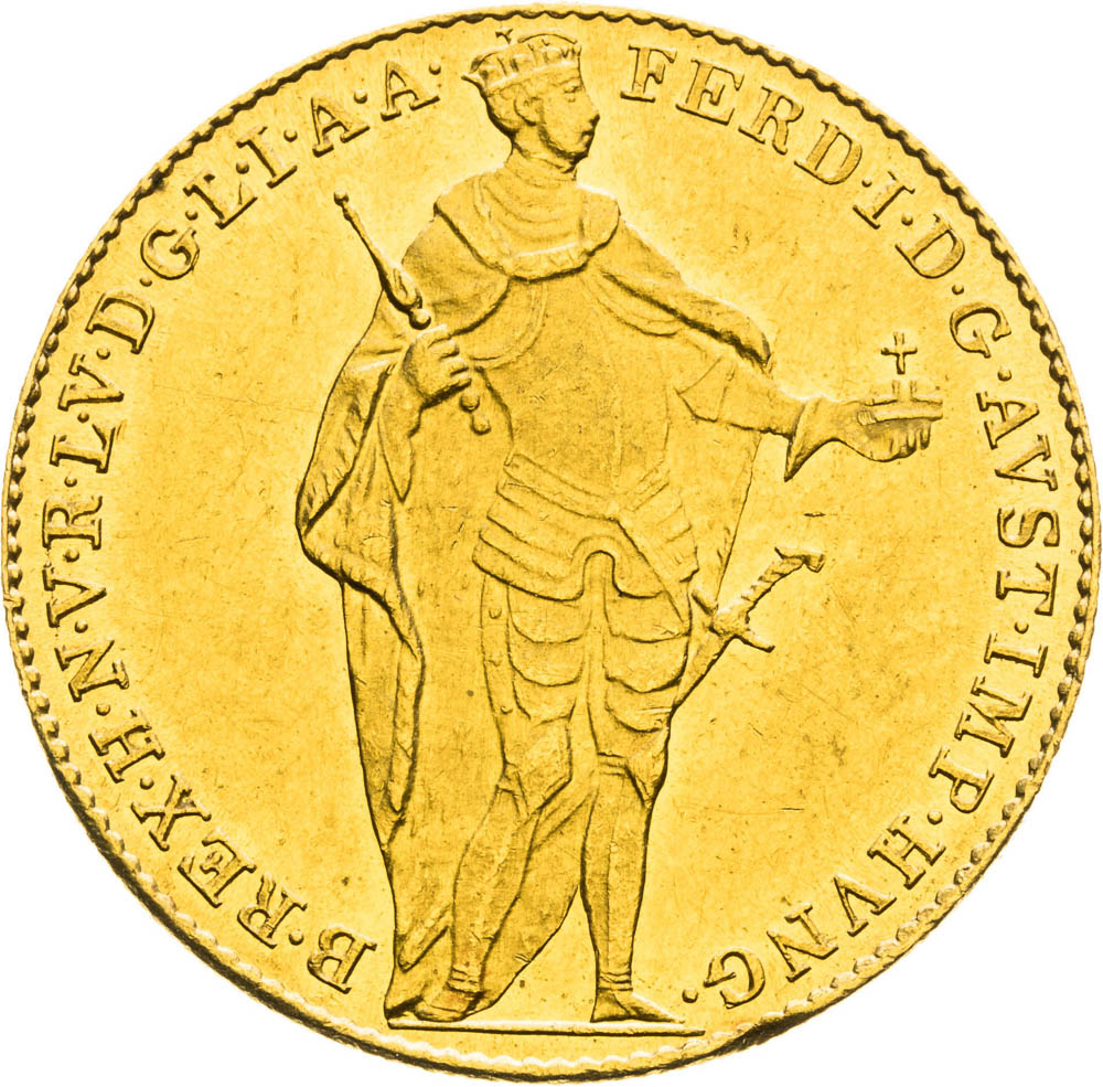 Dukát 1840 - avers