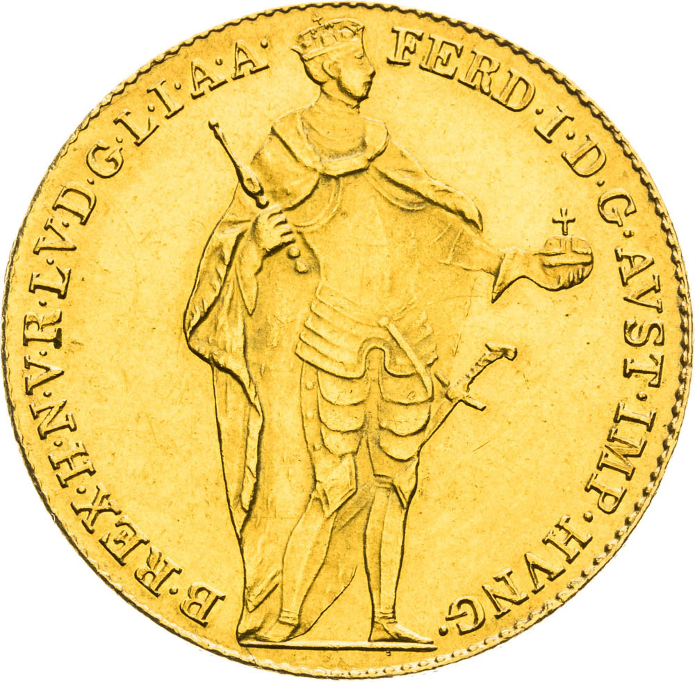 Dukát 1844 - avers