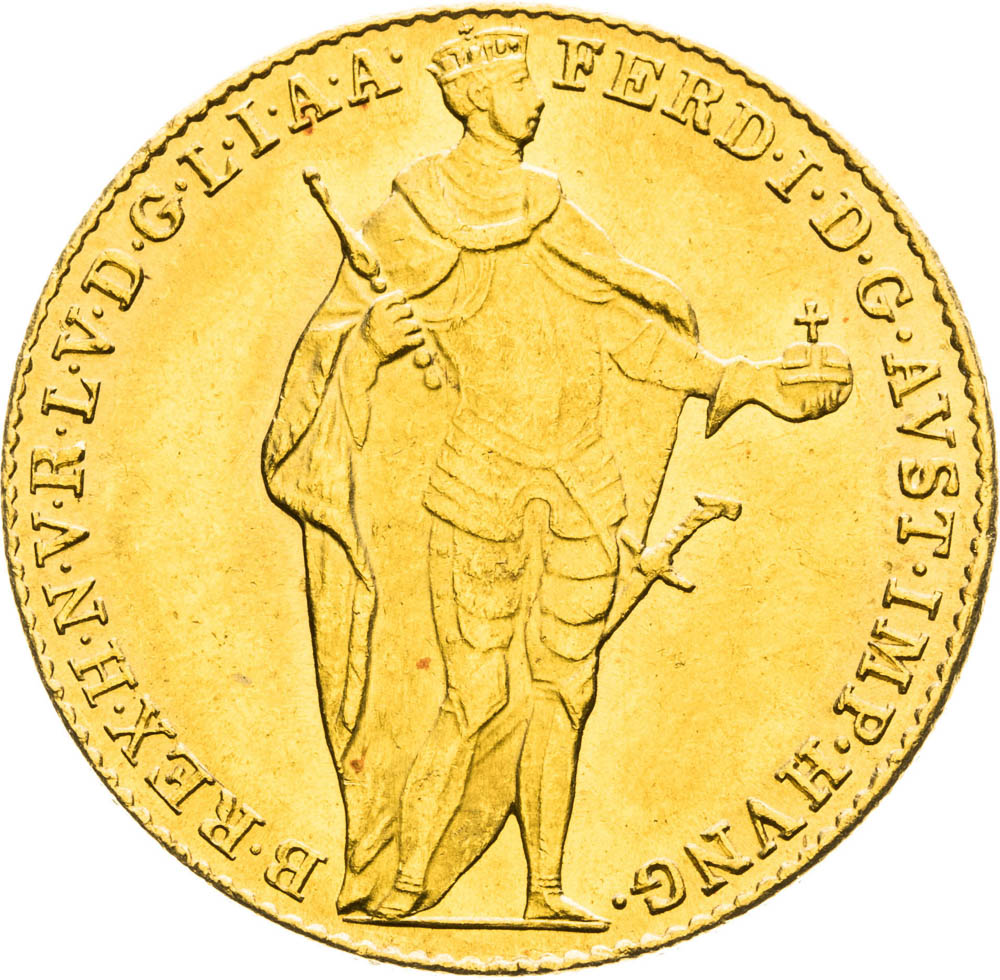 Dukát 1847 - avers