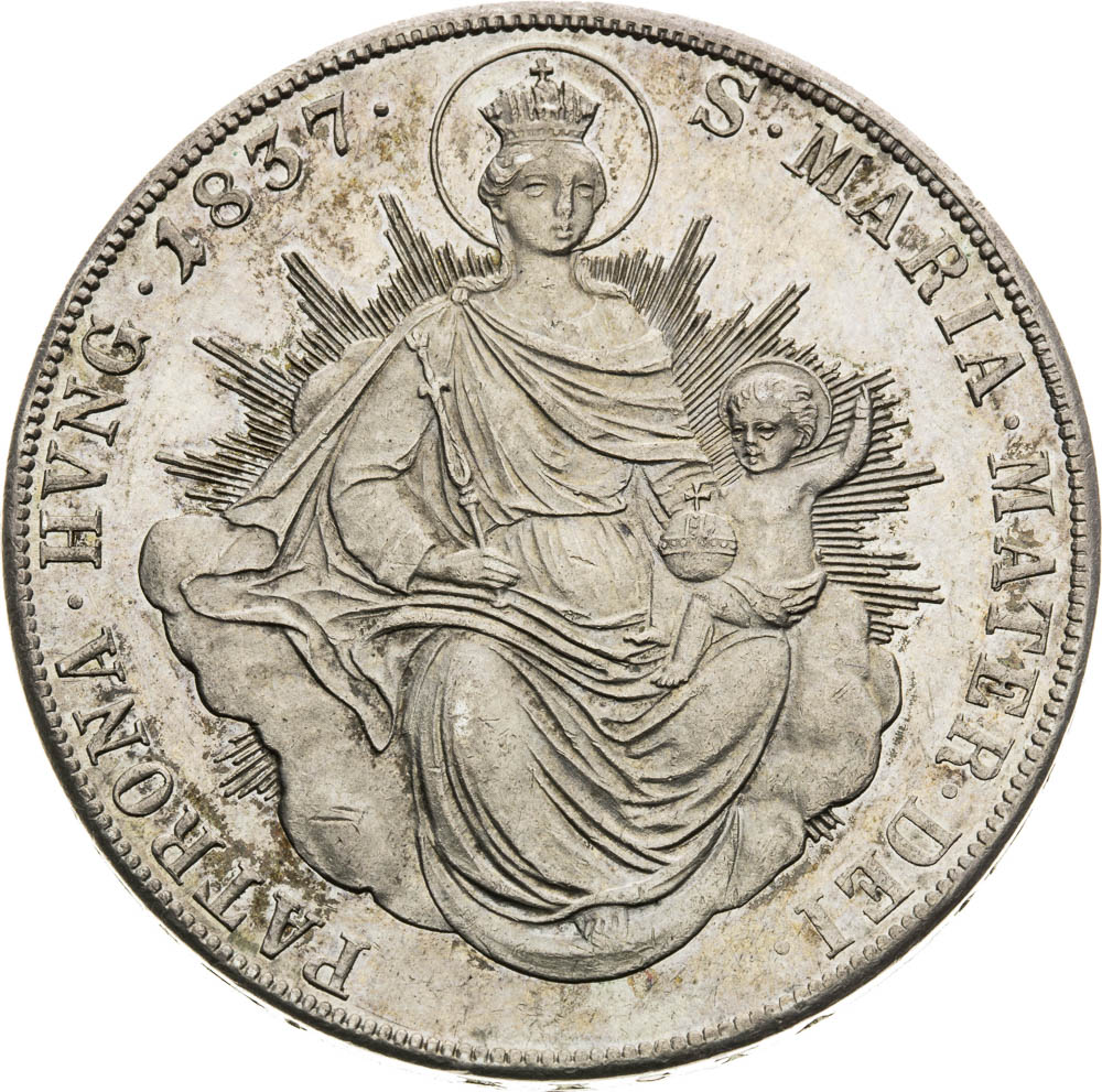 Thaler 1837 - back