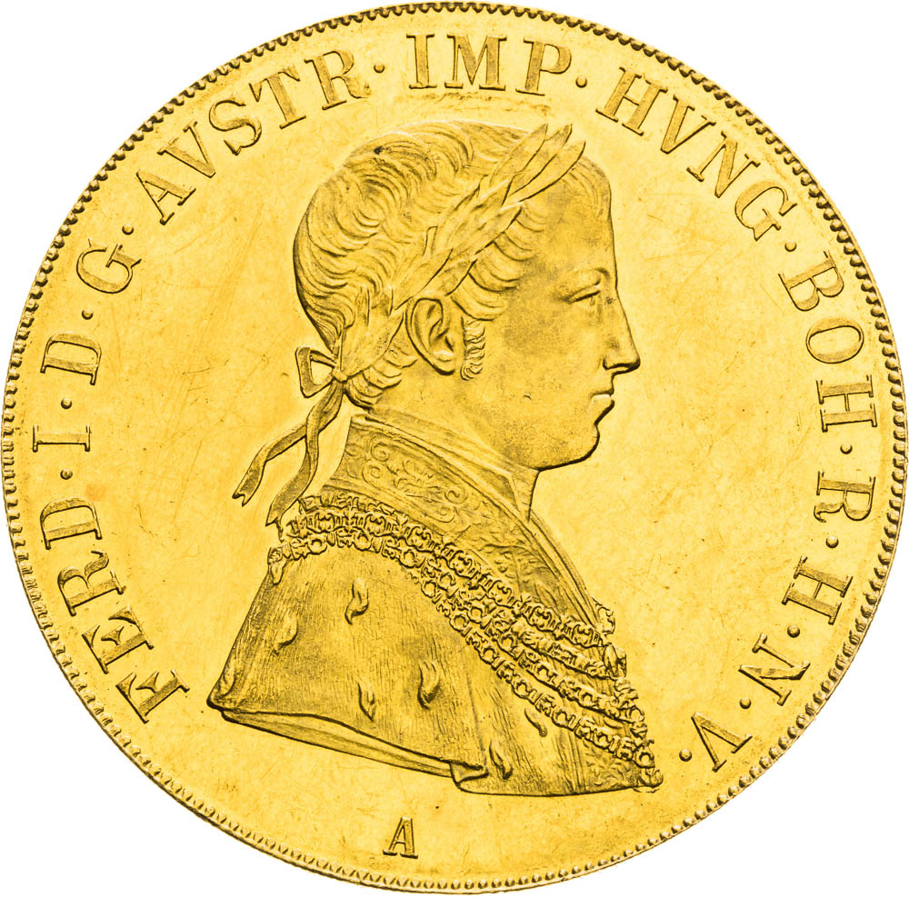 4 Dukát 1844 - avers