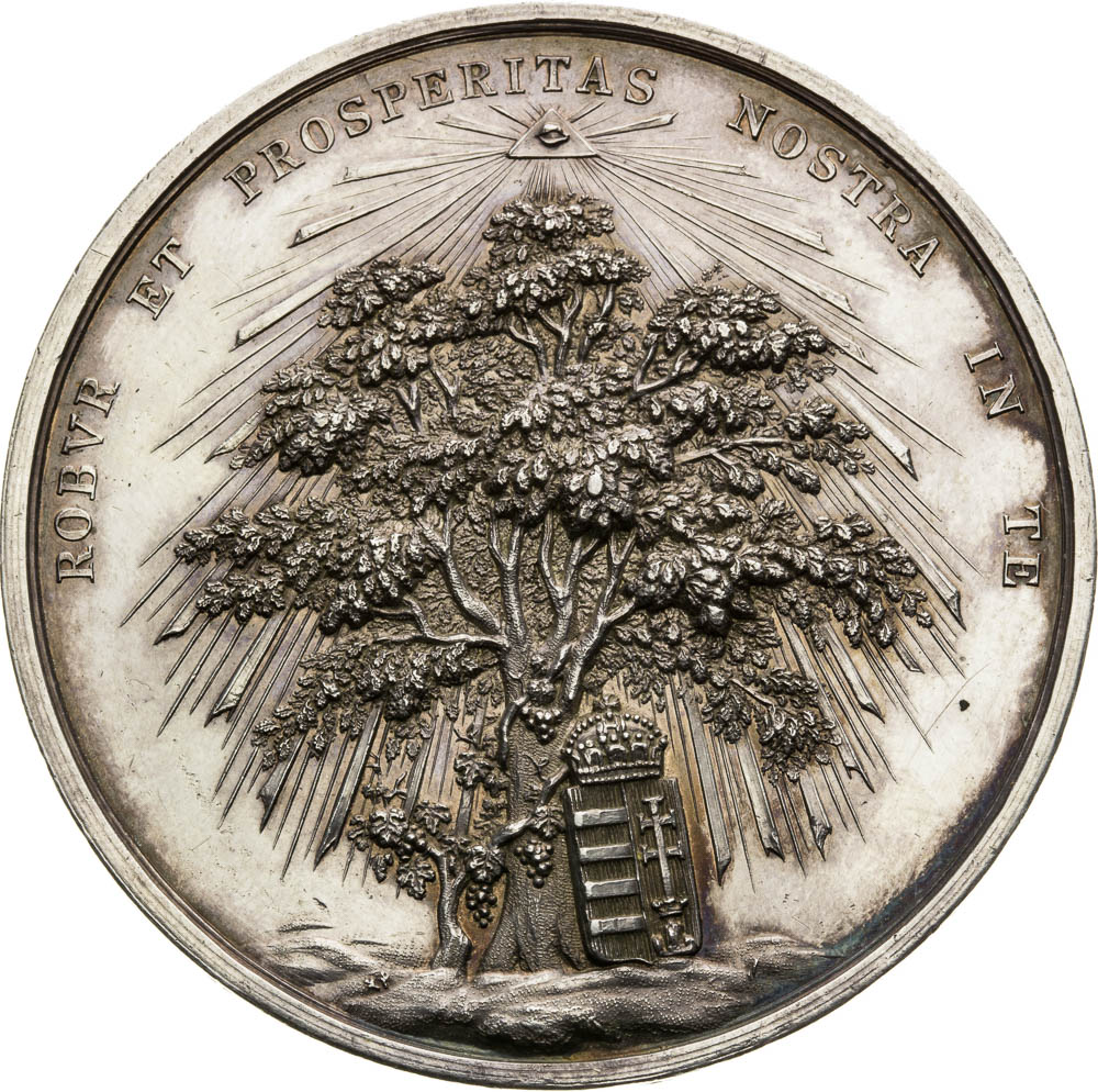 Stříbrná medaile 1830 - revers